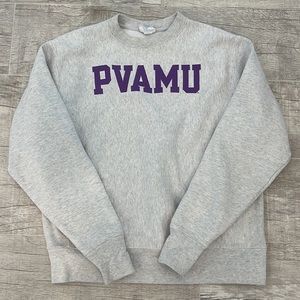 Prairie View A & M University‎ Reverse Weave Crew Neck Sweatshirt Size: M
